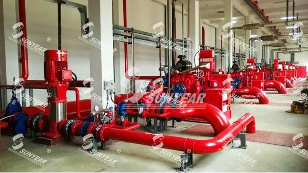 白云機(jī)庫(kù)柴油機(jī)消防泵